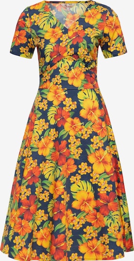 Queen Kerosin Sommerkleid 'Hibiskus' in 46 in mischfarben, Produktansicht