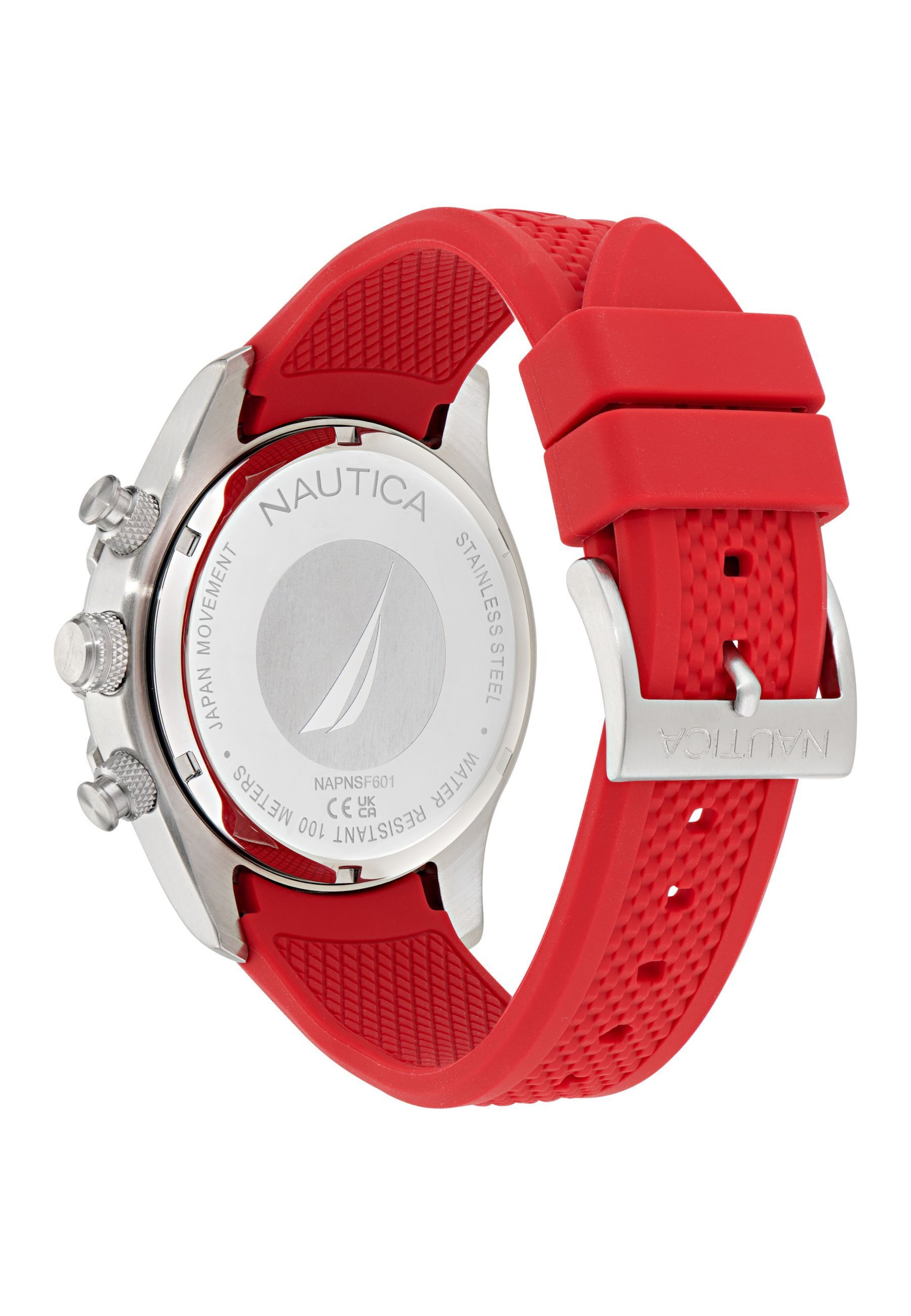 Montre à affichage analogique NAUTICA en rouge