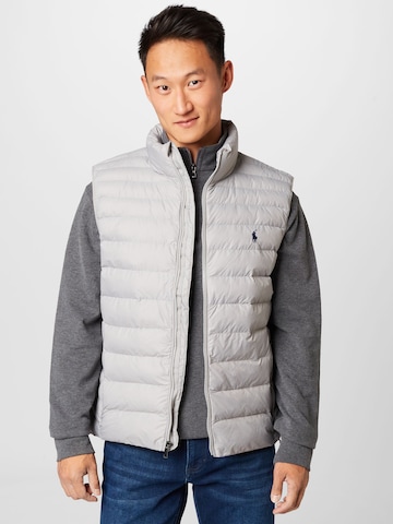 Polo Ralph Lauren Regular fit Bodywarmer 'TERRA' in Grijs: voorkant