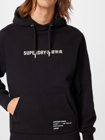 Superdry Sweatshirt in Schwarz