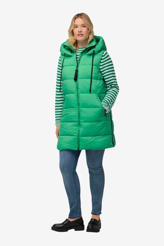 Gilet Ulla Popken en vert