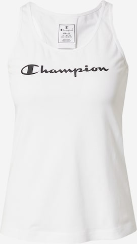 Champion Authentic Athletic Apparel Sportovní top – bílá: přední strana