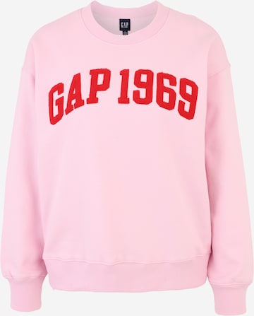 Gap Petite Суичър 'LOVE' в розово: отпред