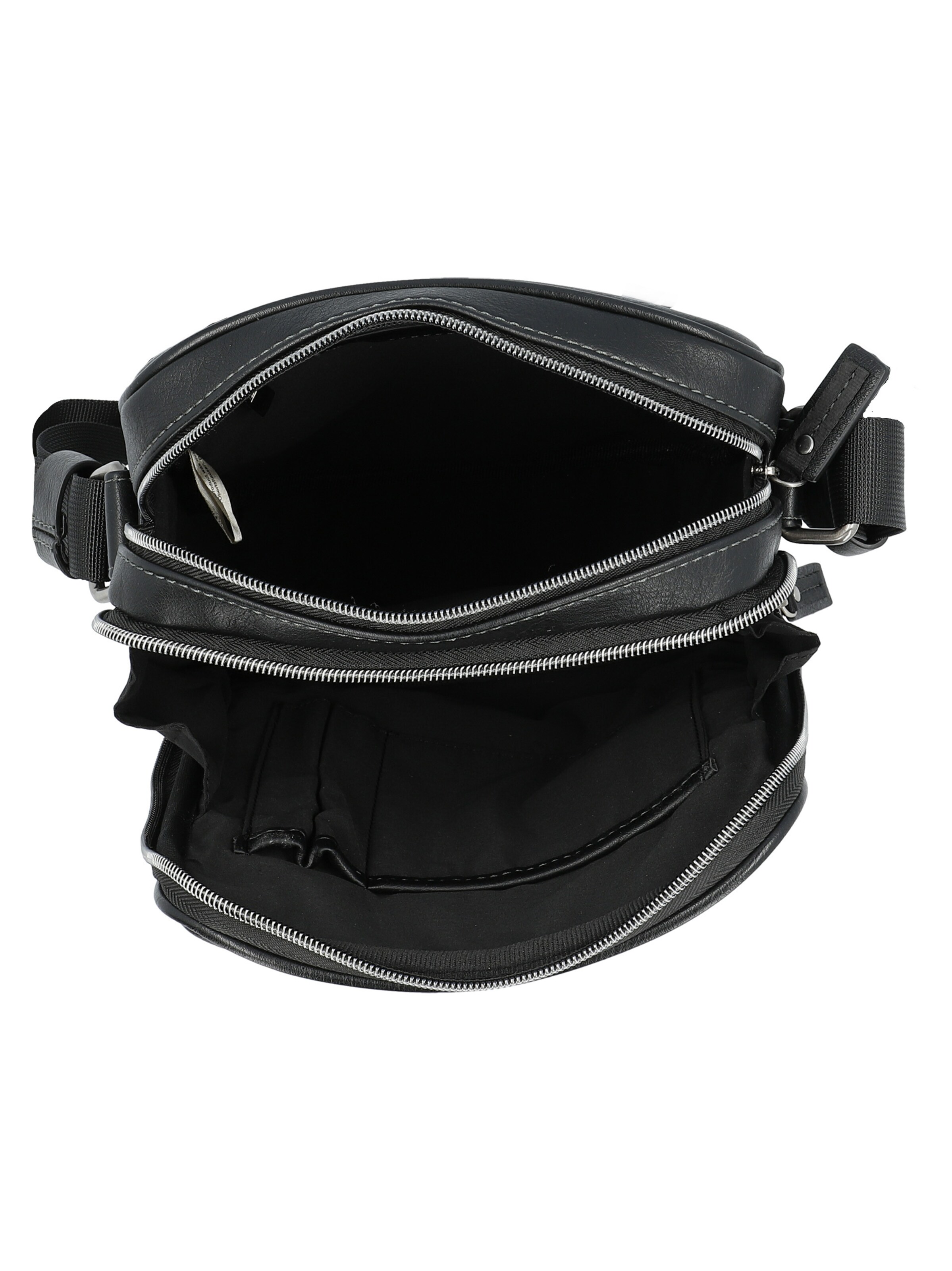 Picard Umhängetasche 'Breakers' in Schwarz