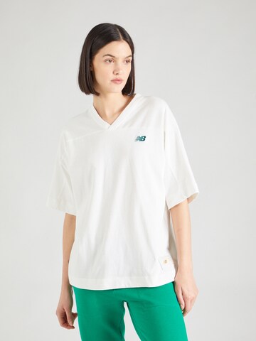 new balance - Camiseta 'Greatest Hit' en blanco: frente