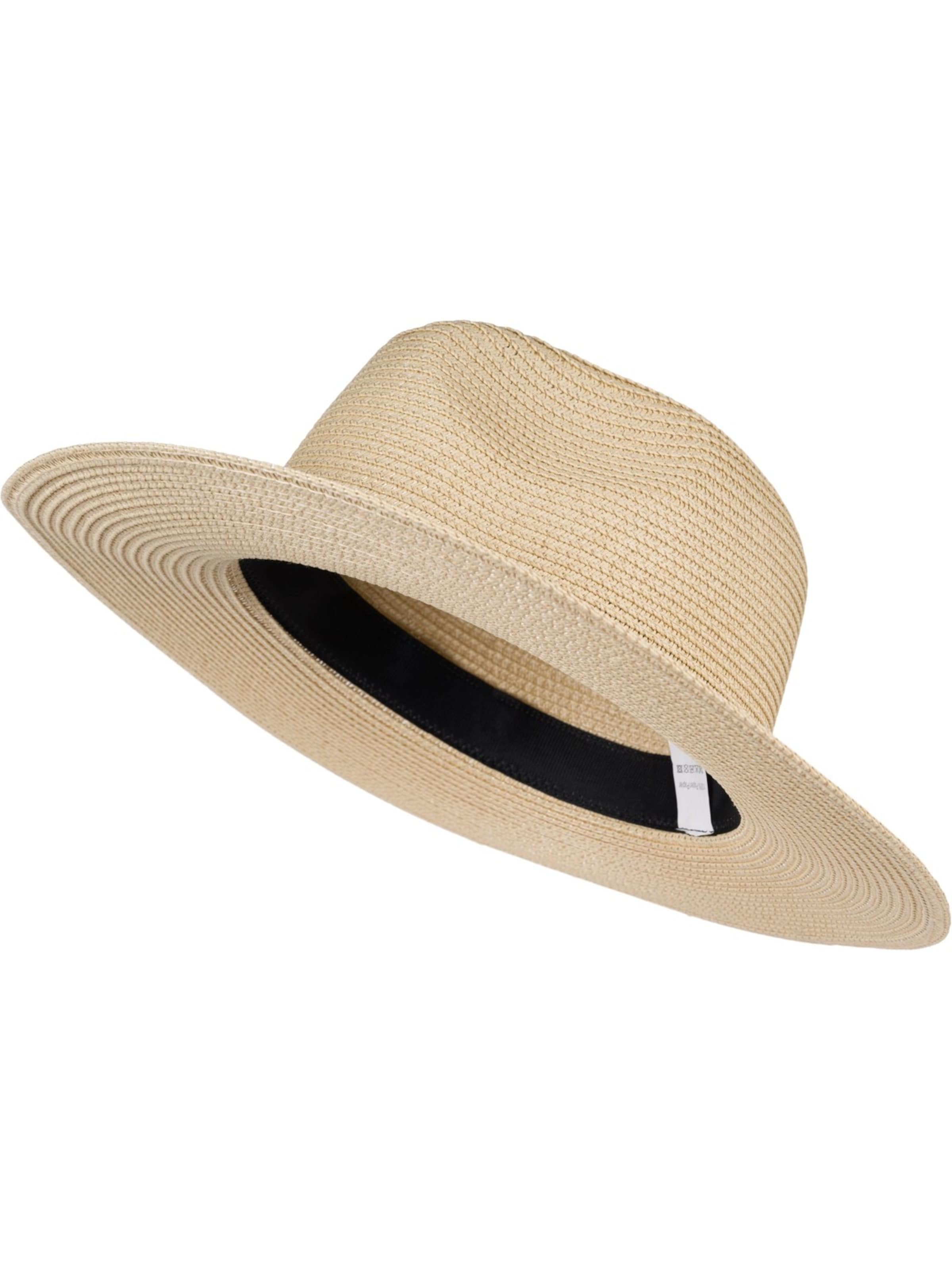 styleBREAKER Hut 'Panama Strohhut - Knautschhut'‌‌‌‌‌‌ in beige, Produktansicht