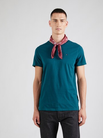 T-Shirt Tommy Jeans en bleu : devant