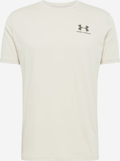 UNDER ARMOUR Functioneel shirt in de kleur Lichtbeige / Antraciet, Productweergave
