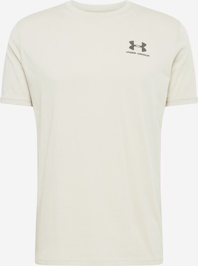 UNDER ARMOUR T-Shirt fonctionnel en beige clair / anthracite, Vue avec produit