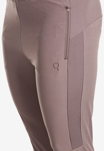 Q by Endurance Slimfit Leggings 'ISABELY' in Beige