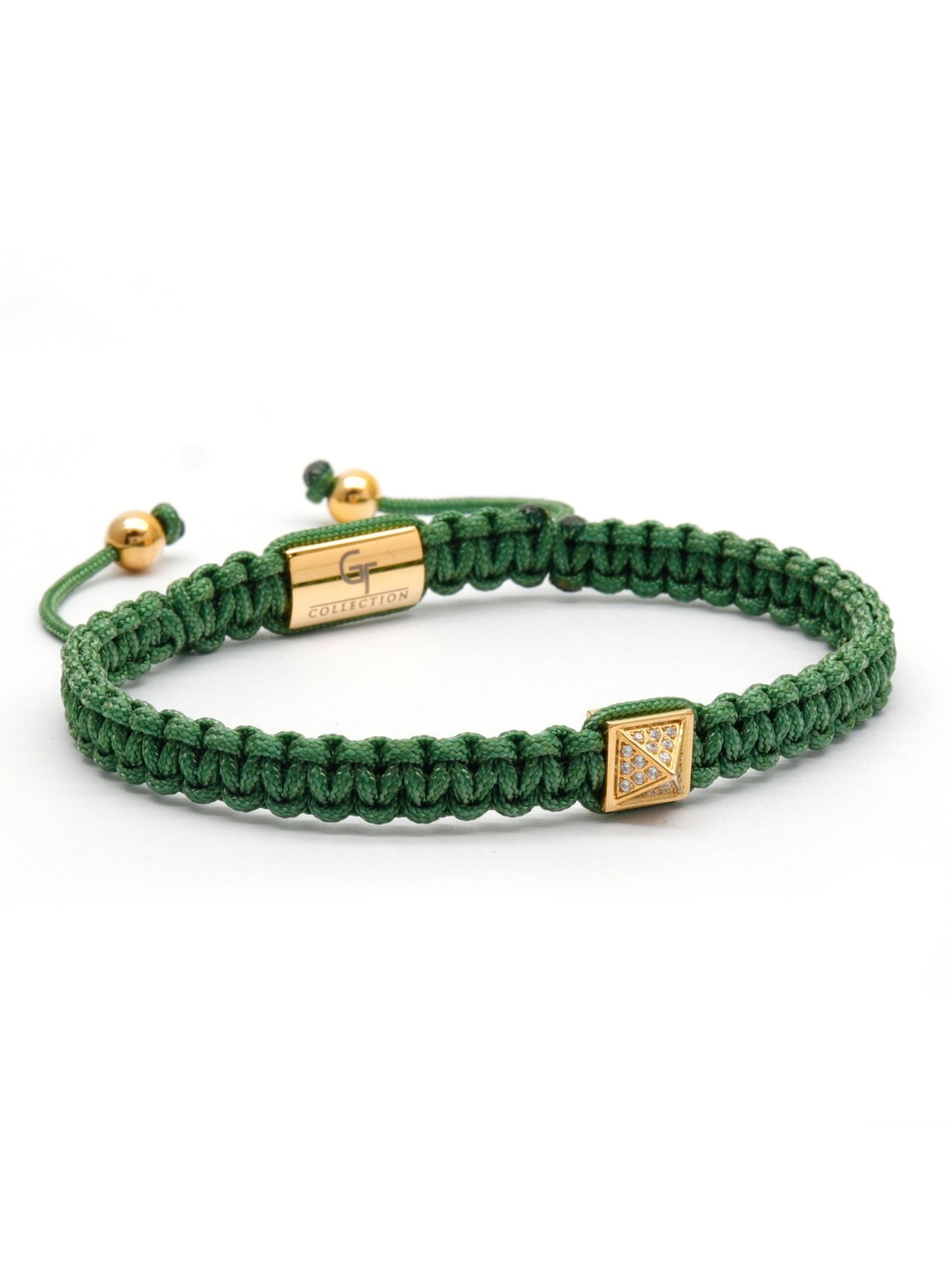 GT Collection Bracelet 'Pyramid-Bracelet' in Green