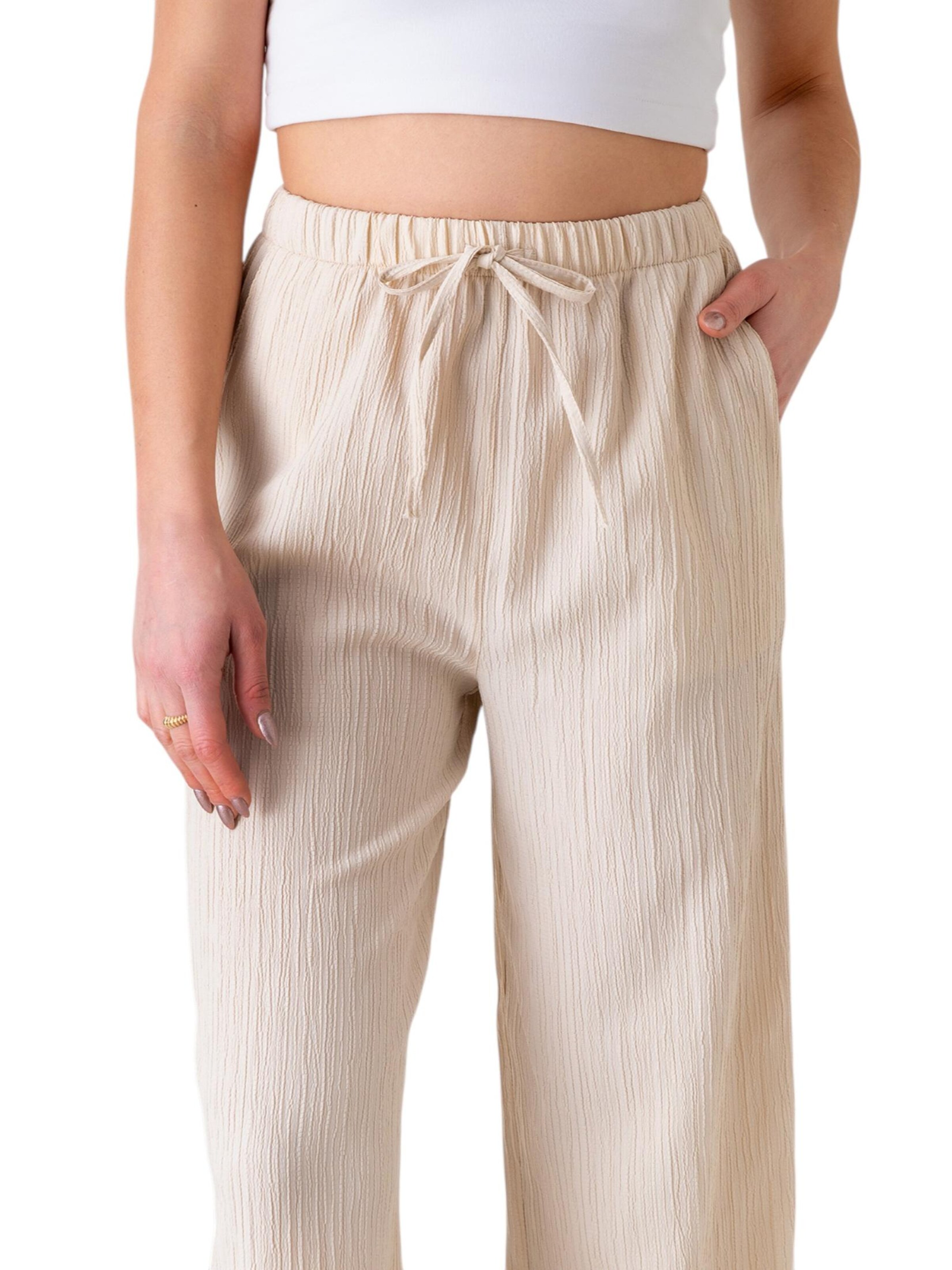 fashionshowcase Loosefit Bukser 'ALARA' i beige