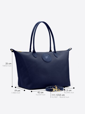 Sac bandoulière 'Etretat' Ateliers Saint Germain en bleu