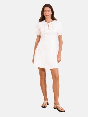 Robe Lipsy en blanc : devant