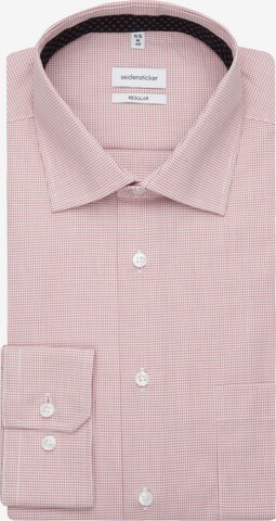 SEIDENSTICKER Business Hemd ' Regular ' in Pink: front