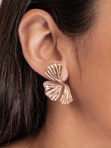 Hey Happiness Ohrringe 'Ginkgo Leaf' in Gold