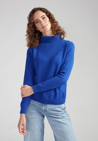 Style Republic Kaschmir Pullover in Blau: Vorderseite