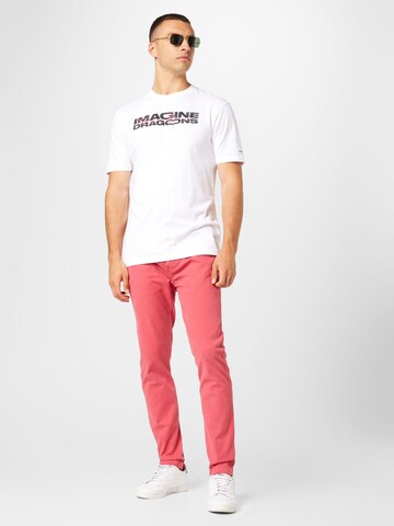 Springfield T-Shirt in Weiß