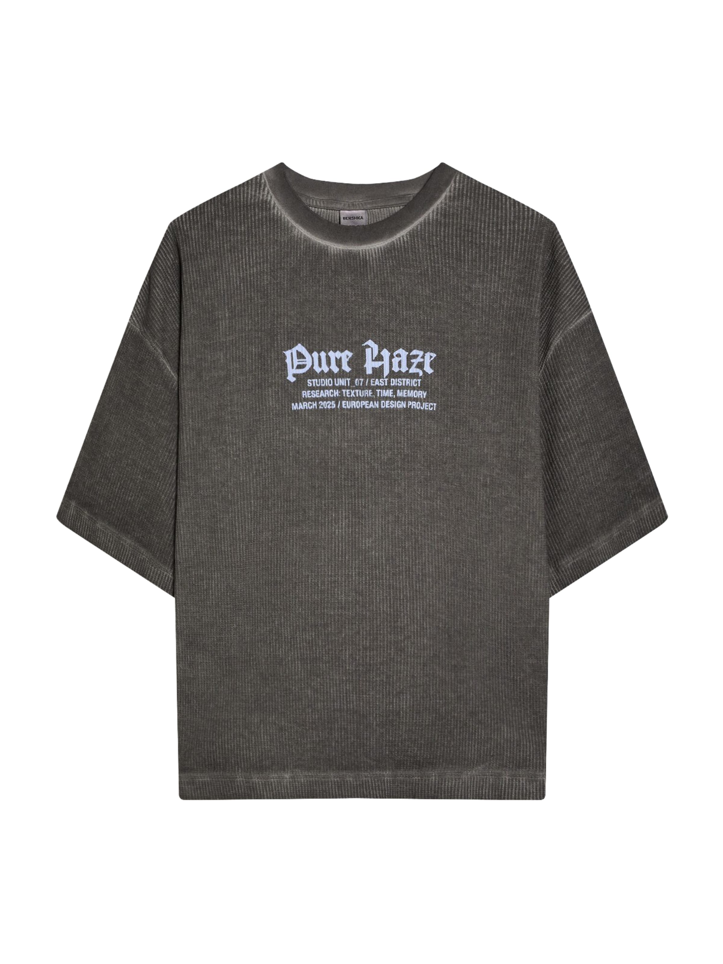 antracit / levendula Bershka Póló, Termék nézet