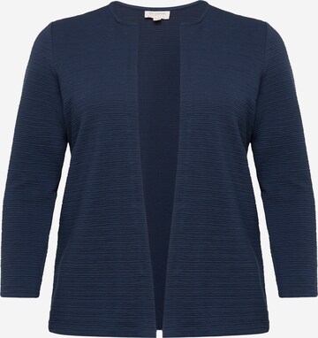 Cardigan 'MECO' ONLY Carmakoma en bleu : devant