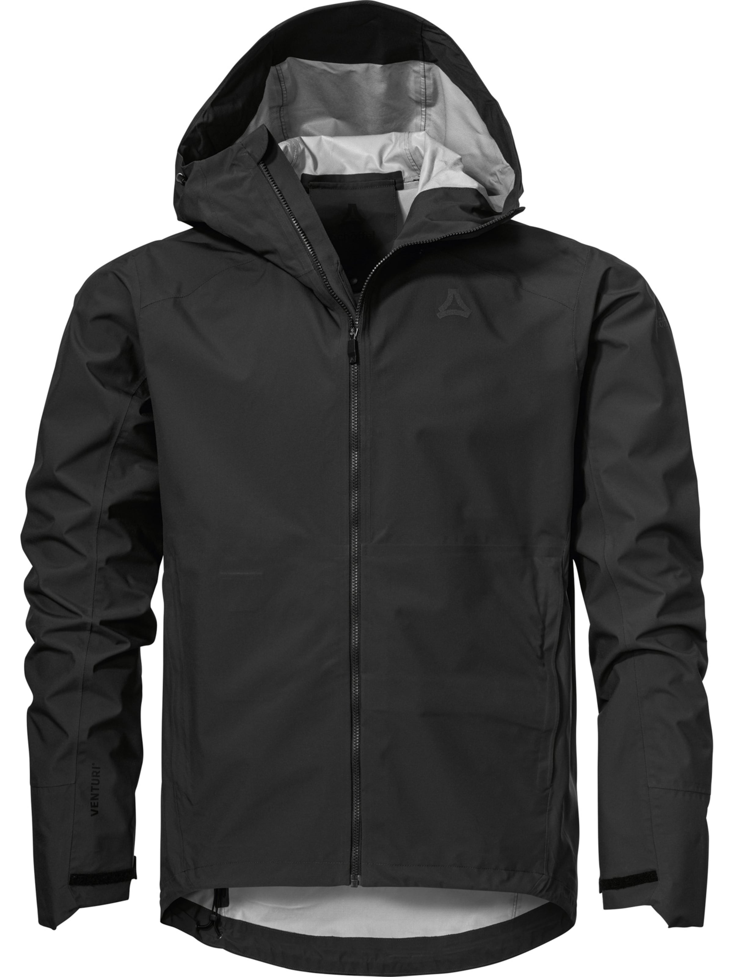 Schöffel Outdoorjas 'Tajiva' in Zwart: voorkant