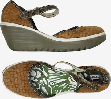 FLY LONDON Pumps 38 in Braun: Vorderseite