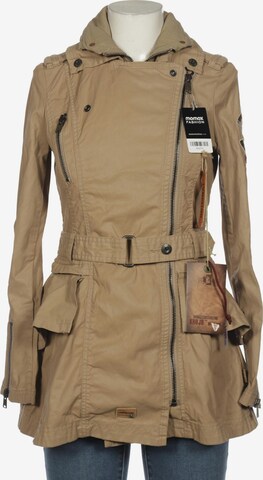 khujo Jacket & Coat in S in Beige: front