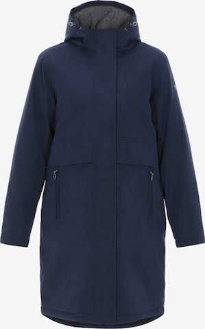 Parka di mezza stagione di DreiMaster Maritim in blu: frontale