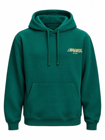 Sweat-shirt Grimelange en vert : devant