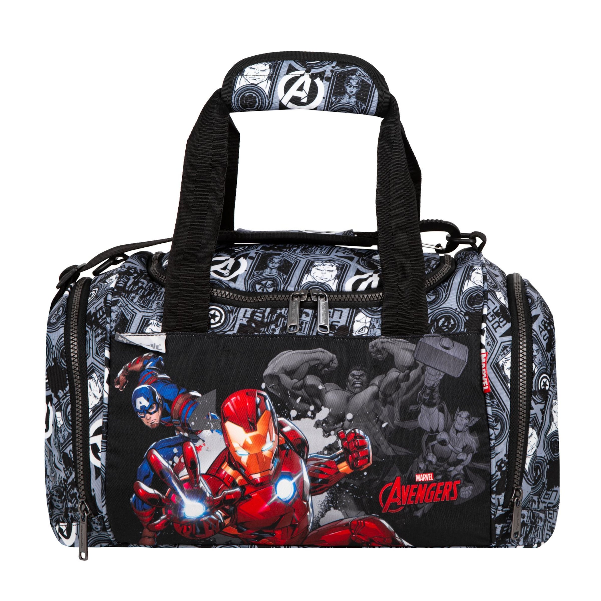 MCNEILL Sports bag in Grey: front