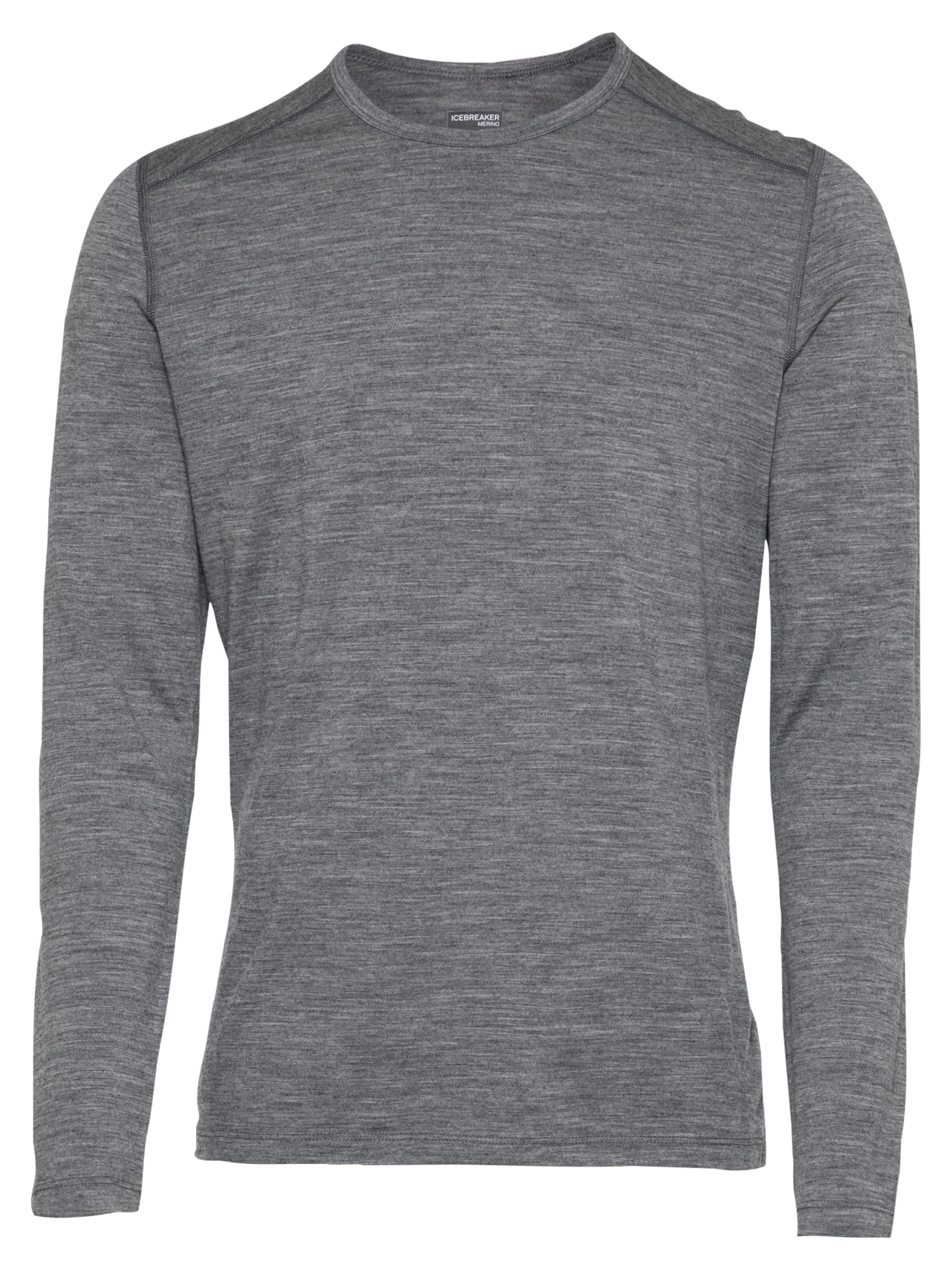 ICEBREAKER Λειτουργικό μπλουζάκι '200 Oasis' σε γκρι: μπροστά