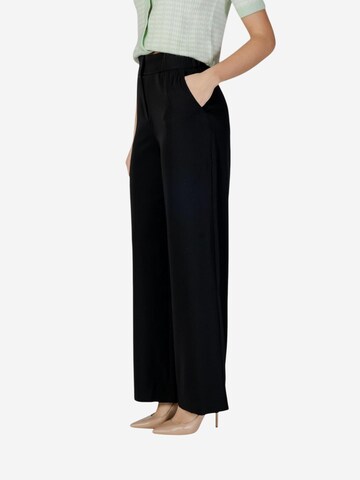 Wide leg Pantaloni '242-PBIRD' di Morgan De Toi in nero