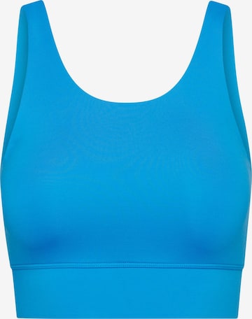 Reggiseno sportivo 'Bustier' di Hey Honey in blu: frontale