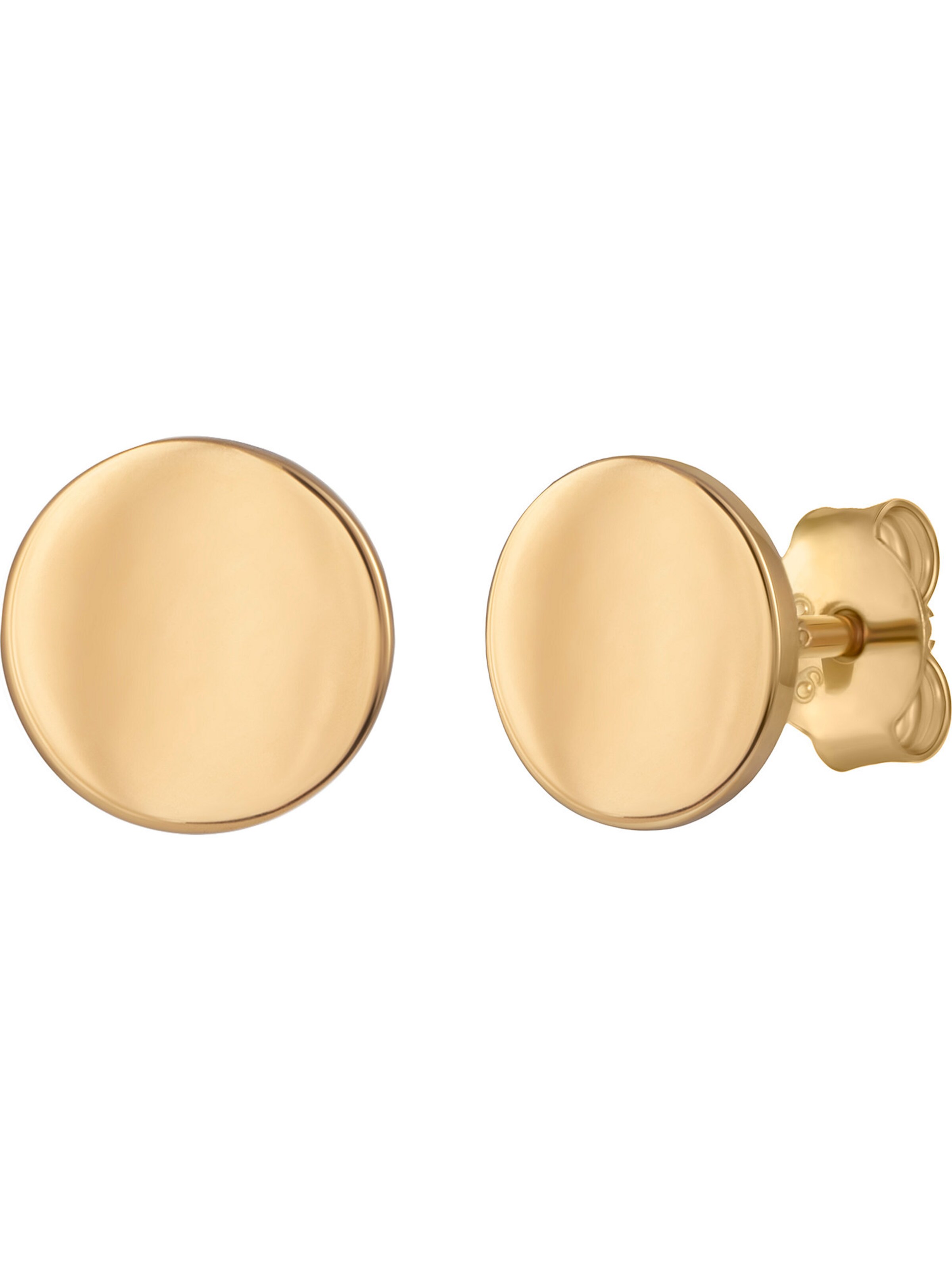 caï Earrings in Gold: front