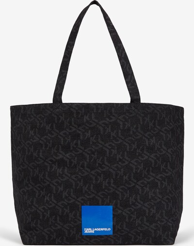 KARL LAGERFELD JEANS Μεγάλη τσάντα σε μπλε / γκρι / μαύρο, Άποψη προϊόντος