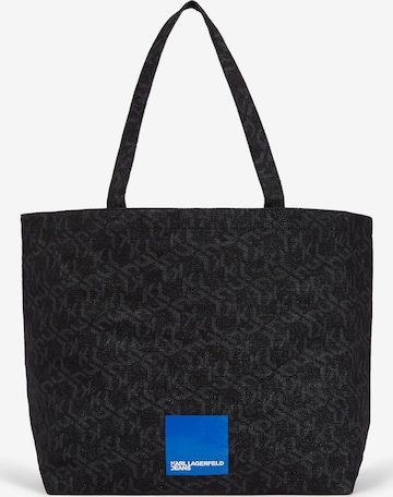KARL LAGERFELD JEANS Shopper táska - fekete: elől