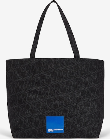 KARL LAGERFELD JEANS - Shopper em preto: frente