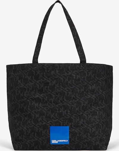 KARL LAGERFELD JEANS Shopper in Blue / Grey / Black, Item view