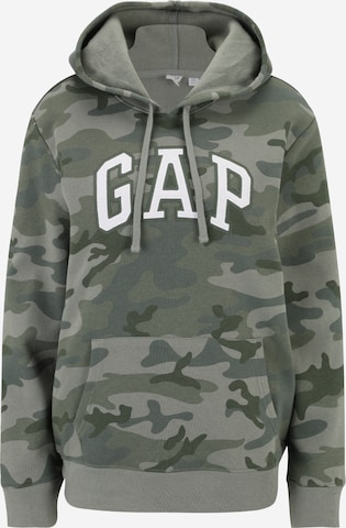 Gap Tall Sweatshirt 'HERITAGE' in Grün: Vorderseite