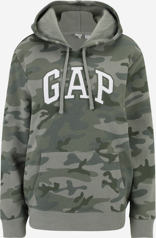 Gap Tall - Sweatshirt 'HERITAGE' em verde: frente