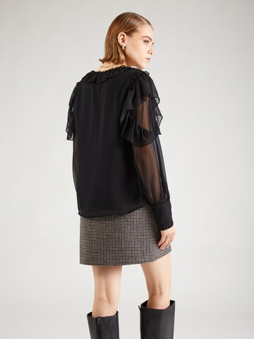 Wallis Bluse in Schwarz