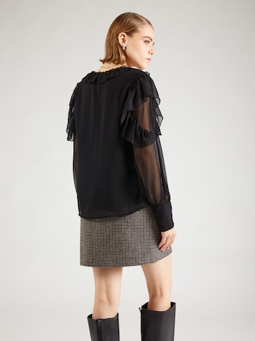 Wallis Blouse in Zwart