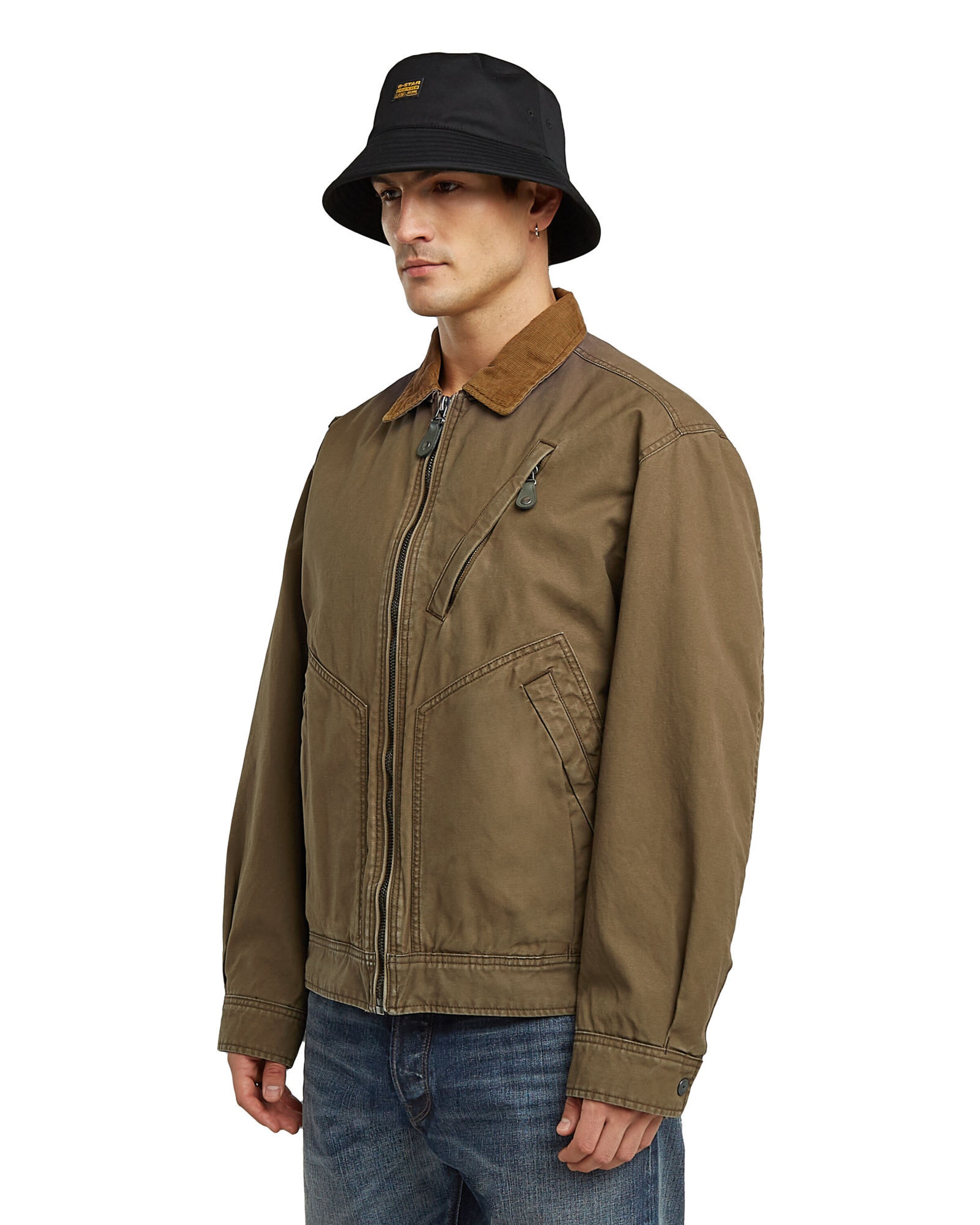 G-STAR Between-Season Jacket in Brown