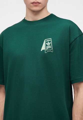 ADIDAS ORIGINALS T-Shirt 'Food Cart' in Grün