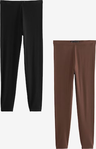Skinny Leggings Next en marron : devant