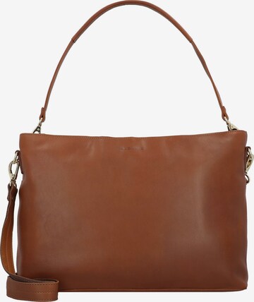 Plevier Shoulder Bag in Brown: front