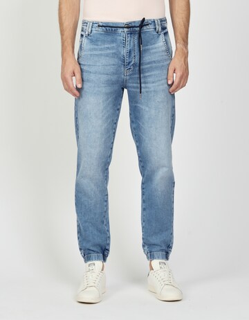 Gang Tapered Jeans in Blue: front