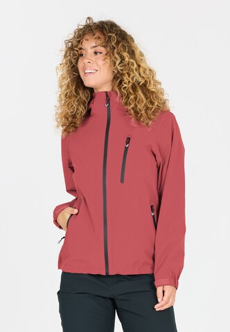 Weather Report Outdoor Jacket in Red: front