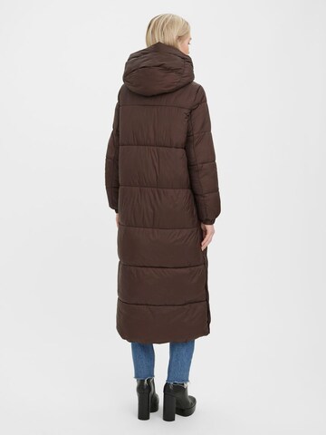 VERO MODA Winter Coat in Brown