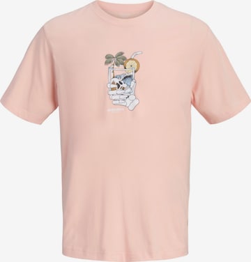 Jack & Jones Plus Shirt in Oranje: voorkant